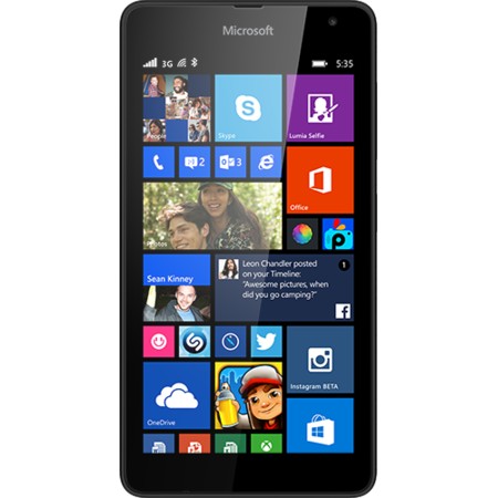 Microsoft Lumia 535 Dual Sim (Black) - зображення 1