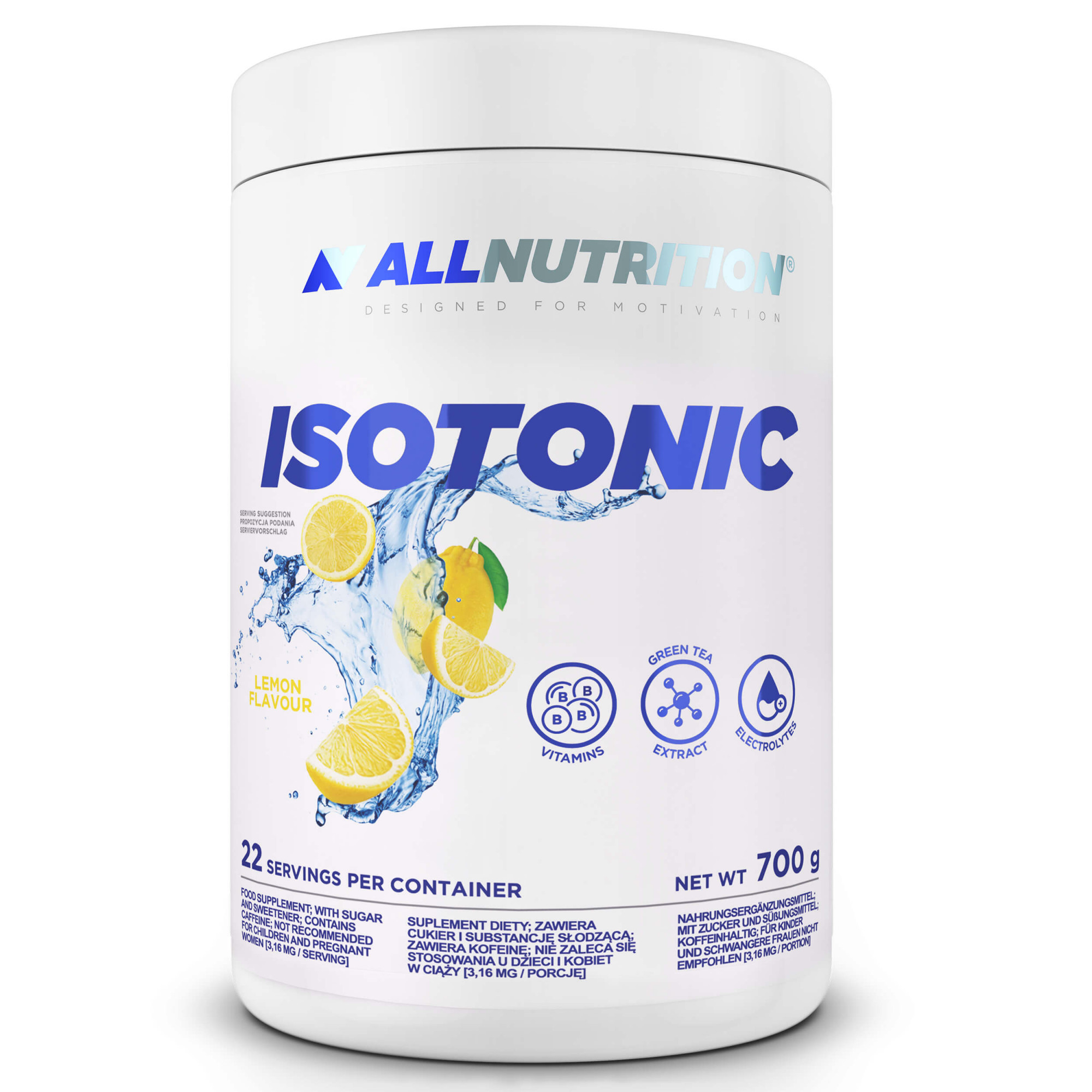 AllNutrition Isotonic 700 g /22 servings/ Lemon - зображення 1