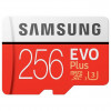 Samsung 256 GB microSDXC Class 10 UHS-I U3 EVO Plus + SD Adapter MB-MC256HA - зображення 2