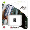 Kingston 32 GB microSDHC Class 10 UHS-I Canvas Select Plus SDCS2/32GBSP - зображення 3