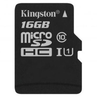 Kingston 16 GB microSDHC Class 10 UHS-I Canvas Select Plus SDCS2/16GBSP - зображення 1