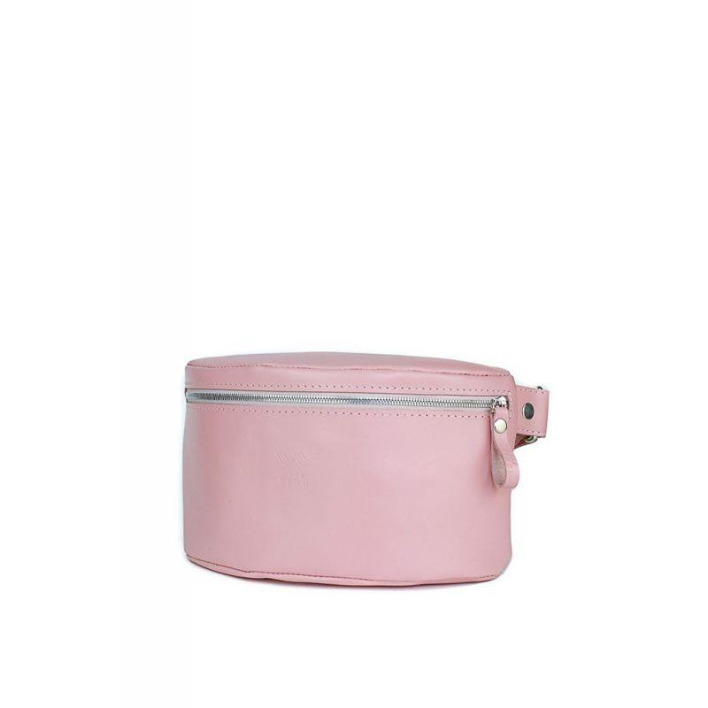 WINGS Женская поясная сумка кожаная  TW-BeltBag-pink-ksr Розовая - зображення 1