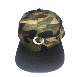 Gardner Кепка   SNAP BACK CAP (BLACK WITH DPM PATTERN PEAK) (SBC)