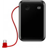 Baseus Mini S 10000mAh Digital Display w/Type-C Black (PPXF-A01) - зображення 1