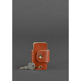 BlankNote Смарт-кейс для ключей из натуральной кожи светло-коричневого цвета  (12963)