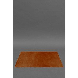 BlankNote Накладка на стіл керівника - Шкіряний бювар 1.0 Світло-коричневий Crazy Horse  BN-BV-1-k-kr