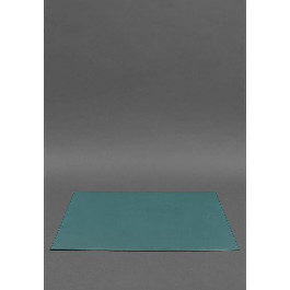 BlankNote Накладка на стіл керівника - Шкіряний бювар 1.0 Зелений  BN-BV-1-malachite