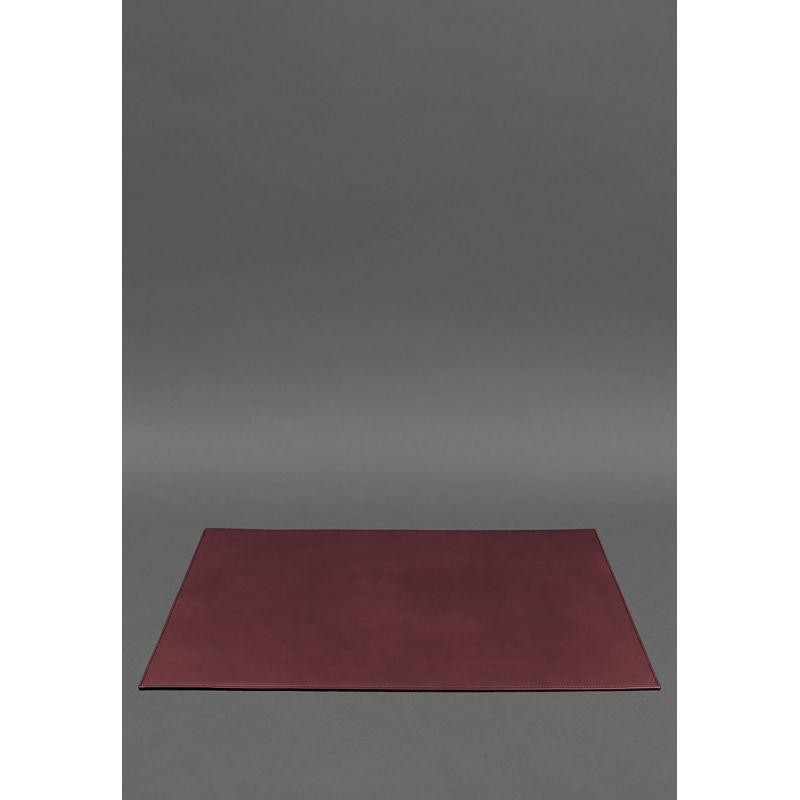 BlankNote Накладка на стіл керівника - Шкіряний бювар 1.0 Бордовий  BN-BV-1-vin - зображення 1