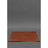 BlankNote Накладка на стіл керівника - Шкіряний бювар 1.0 Світло-коричневий  BN-BV-1-k - зображення 1