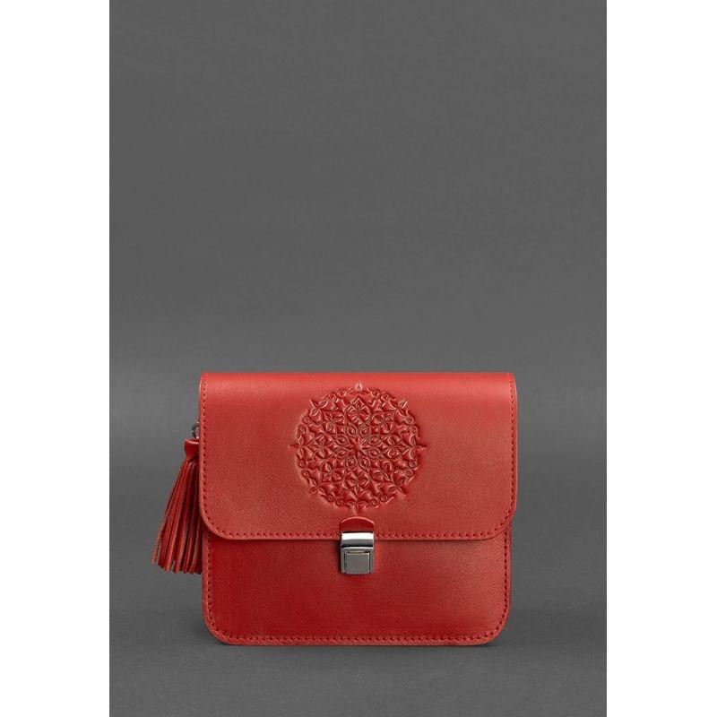 BlankNote Жіноча сумка-сетчел  червона (BN-BAG-3-red) - зображення 1