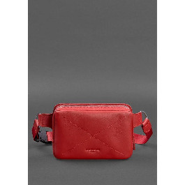 BlankNote Жіноча поясна сумка  червона (BN-BAG-6-red)