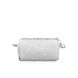 BlankNote Шкіряна сумка поясна-кроссбоді Cylinder  TW-Cilindr-white-flo біла