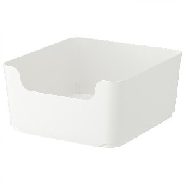 IKEA PLUGGIS Корзина для отходов, белый (402.347.09)