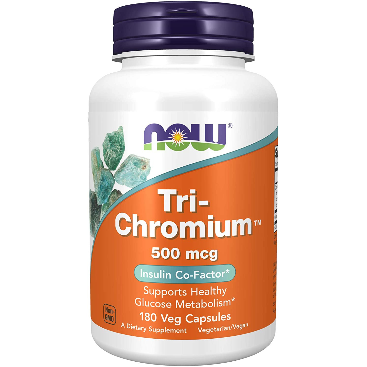 Now Tri-Chromium 500 mcg 180 Veg caps - зображення 1