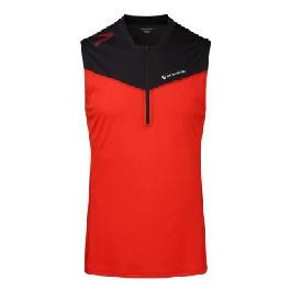 Montane Dragon Zip Tank S Flag Red