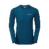 Montane Sabre Long Sleeve T-Shirt XS Narwhal Blue - зображення 1