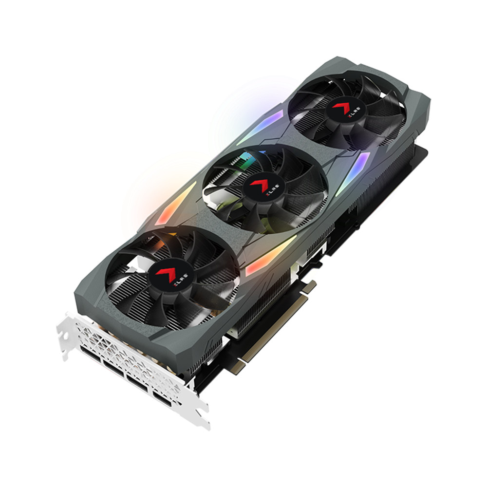 PNY GeForce RTX 3070 Ti 8GB XLR8 Gaming UPRISING EPIC-X RGB Triple Fan (VCG3070T8TFXMPB) - зображення 1