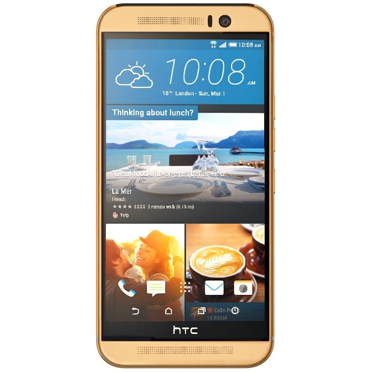 HTC One (M9) 32GB (Gold on Gold) - зображення 1