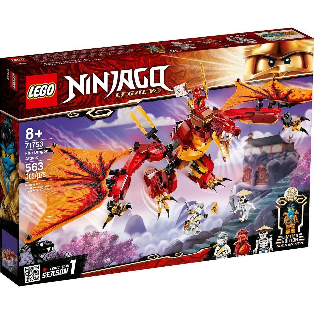 LEGO Ninjago Атака огненного дракона (71753) - зображення 1