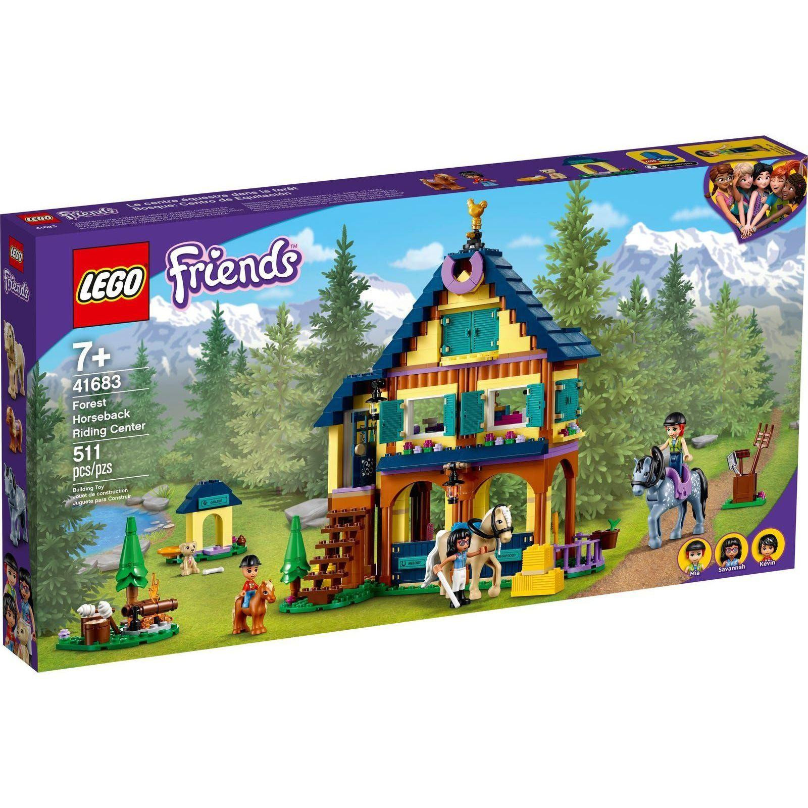 LEGO Friends Лесной клуб верховой езды (41683) - зображення 1