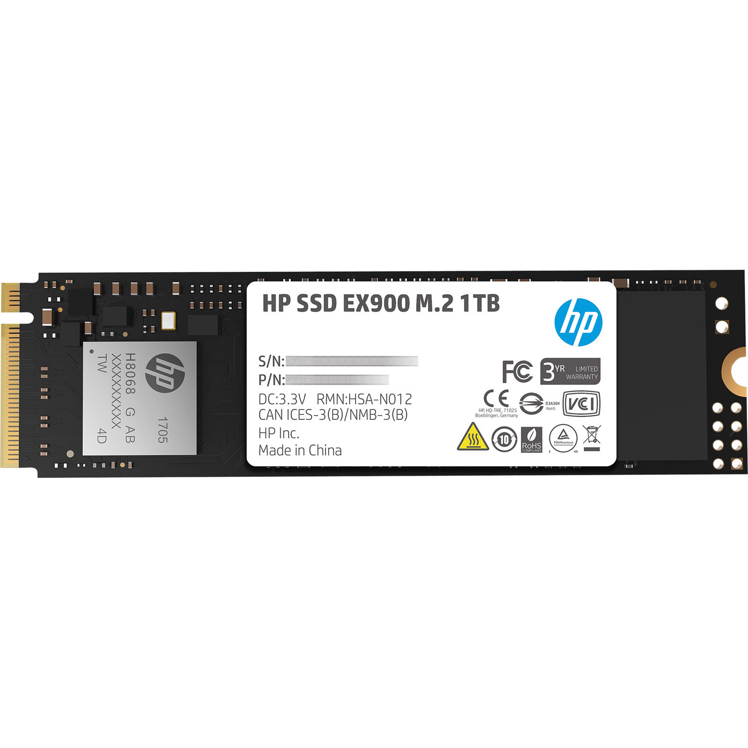HP EX900 1 TB (5XM46AA) - зображення 1
