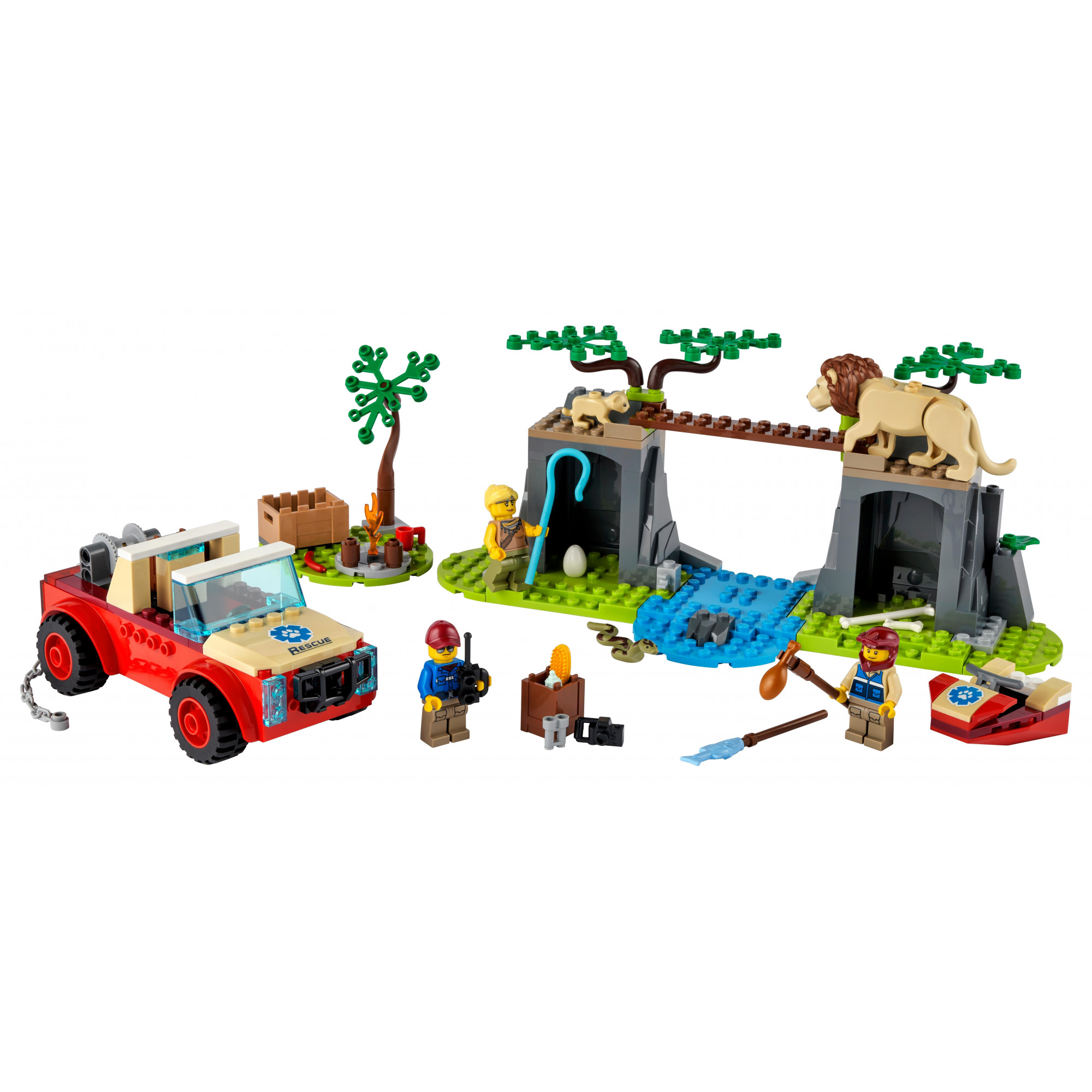 LEGO City Спасательный внедорожник для зверей (60301) - зображення 1