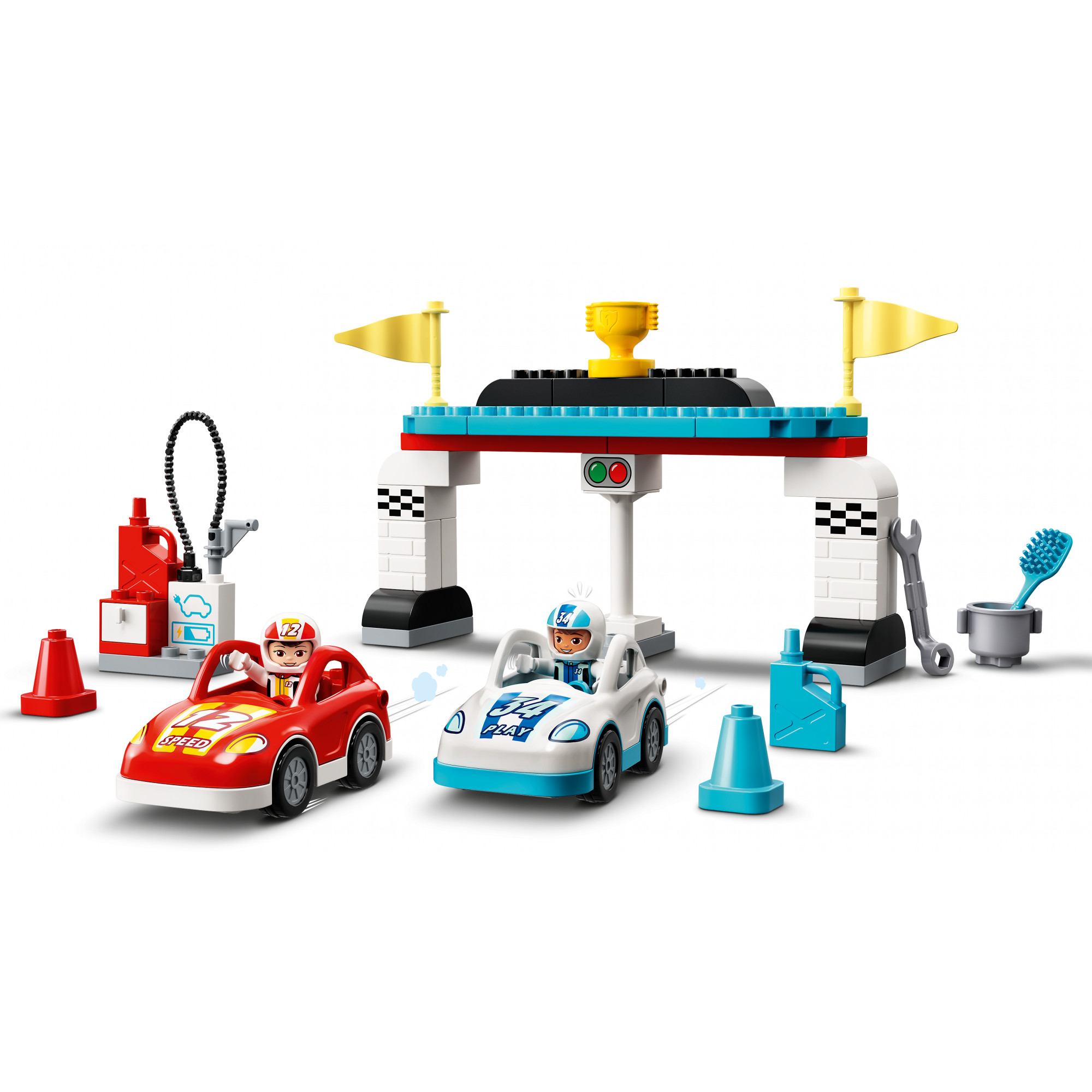 LEGO Duplo Гоночные машины (10947) - зображення 1