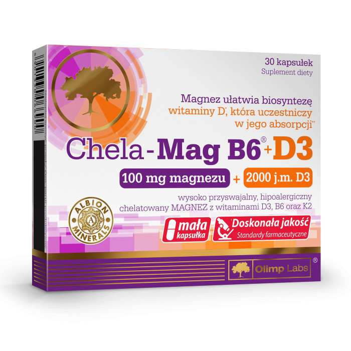 Olimp Chela-Mag B6+D3 30 caps - зображення 1