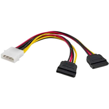 Vinga Molex - SATA Power 0.2m VINGA (VCPSATA2PW2) - зображення 1