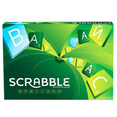 Mattel Scrabble Оригинал укр. (BBD15) - зображення 1