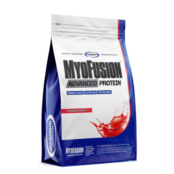 Gaspari Nutrition MyoFusion Advanced Protein 500 g /14 servings/ Strawberry - зображення 1