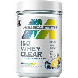MuscleTech Iso Whey Clear 503 g /19 servings/ Lemon Berry Blizzard
