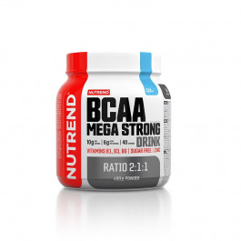 Nutrend BCAA Mega Strong Drink 400 g /40 servings/ Ice Blue Raspberry