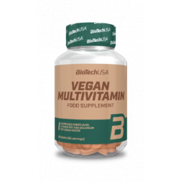 BiotechUSA Vegan Multivitamin Tablets 60 tabs