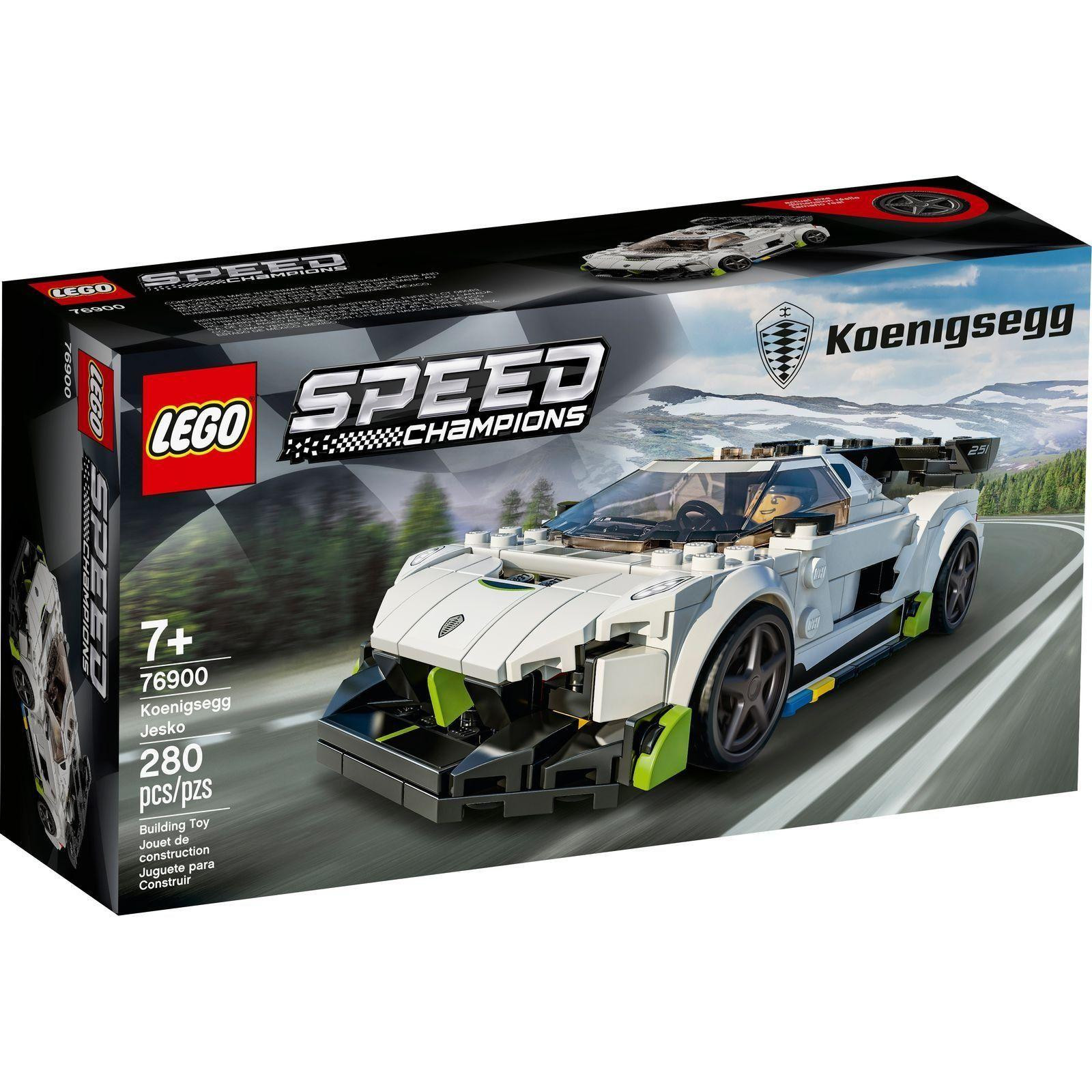 LEGO Speed Champions Koenigsegg Jesko (76900) купити в інтернет-магазині:  ціни на авто-конструктор Speed Champions Koenigsegg Jesko (76900) - відгуки  та огляди, фото та характеристики. Порівняти пропозиції в Україні: Київ,  Харків, Одеса, Дніпро