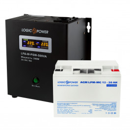 LogicPower A500VA + мультигелевая батарея 270W (13597)