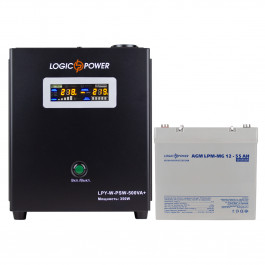 LogicPower W500 + мультигелевая батарея 720W (14013)