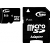 TEAM 8 GB microSDHC Class 10 + SD Adapter TUSDH8GCL1003 - зображення 1