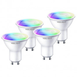 Yeelight GU10 Smart Bulb W1 Multicolor 4-pack (YLDP004-A)