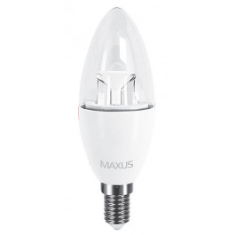 MAXUS 1-LED-531 (C37 6W 3000K 220V E14)