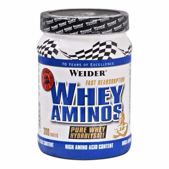 Weider Whey Aminos 300 tabs - зображення 1