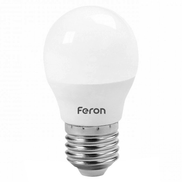 FERON LB-745 LED G45 6W E27 2700K (25674) - зображення 1