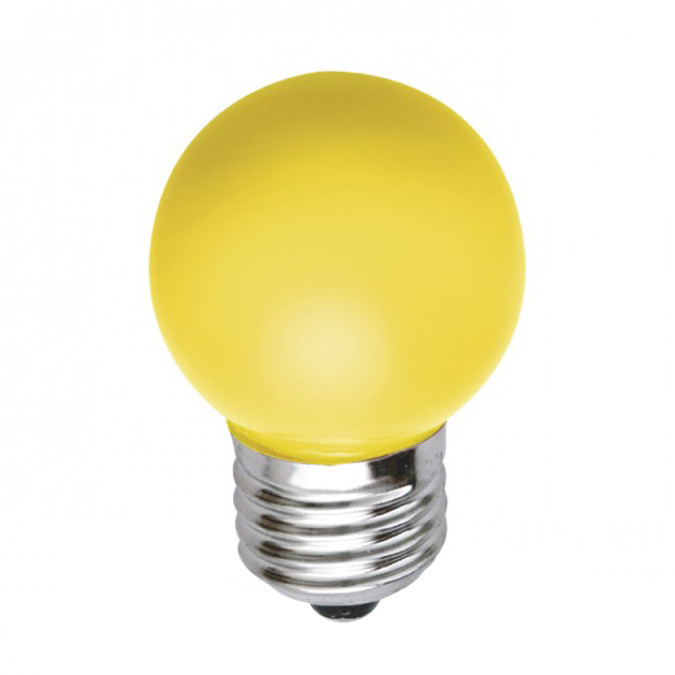 FERON LED LB-37 G45 1W желтый 230V E27 (25597) - зображення 1