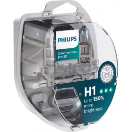 Philips H1 X-tremeVision Pro150 +150% 55W 12V 3450K (12258XVPS2)