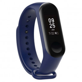   BeCover Ремешок  для Xiaomi Mi Band 4/3 Deep Blue (704127) 704127