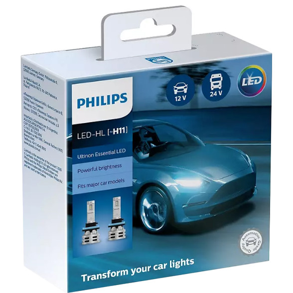 Philips H8/H11/H16 Ultinon Essential LED (11362UE2X2) - зображення 1