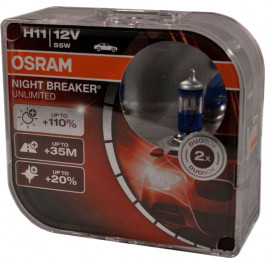   Osram H11 Night Breaker Unlimited 12V 55W (64211NBU)