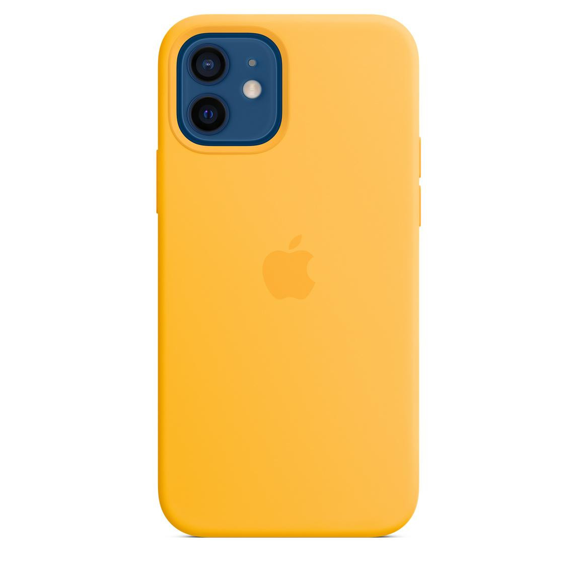 Apple iPhone 12 | 12 Pro Silicone Case with MagSafe - Sunflower (MKTQ3) - зображення 1