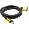 Vinga HDMI 1.5m Yellow/Black (VCPDCHDMI2VMM1.5BK) - зображення 2