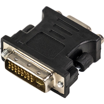 PowerPlant DVI - VGA Black (CA910892) - зображення 1
